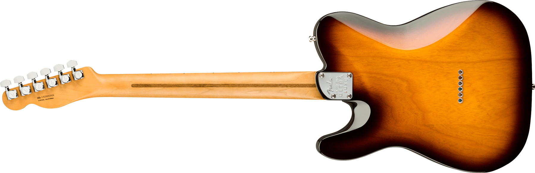 Fender Tele American Ultra Luxe Usa Mn +etui - 2-color Sunburst - Guitare Électrique Forme Tel - Variation 1