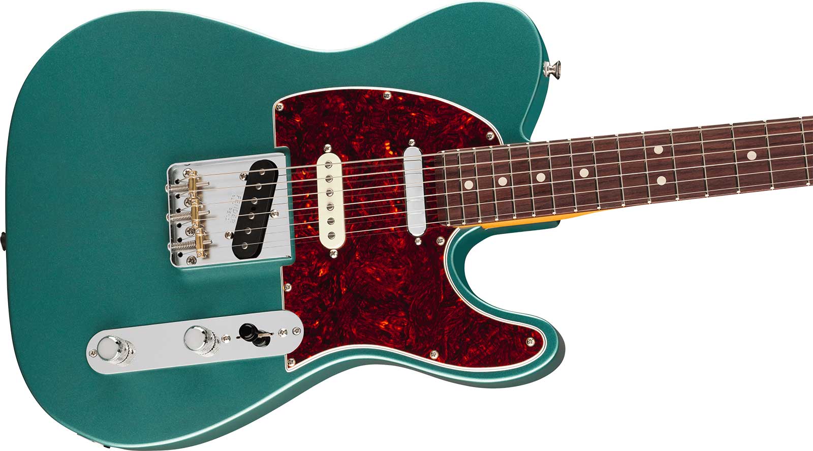 Fender Tele Classic Hotshot American Pro Usa 3s Ht Rw - Faded Sherwood Green Metallic - Guitare Électrique Forme Tel - Variation 2