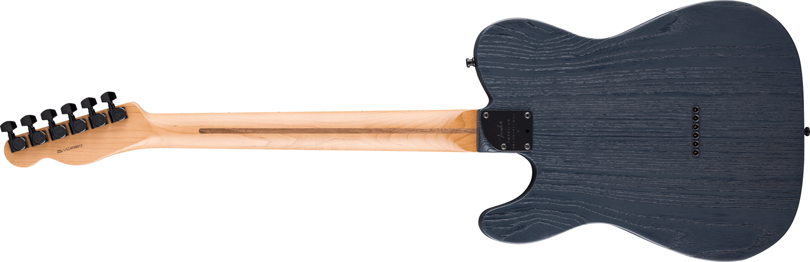 Fender Tele Hh American Professional Ii Usa 2h Seymour Duncan Ht Mn - Smoke - Guitare Électrique Forme Tel - Variation 1