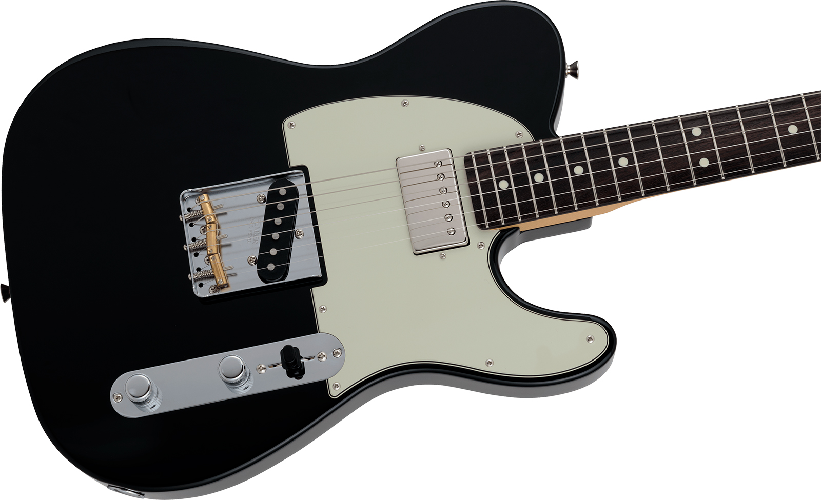Fender Tele Hybrid Ii Mij Ltd Jap Sh Ht Rw - Black - Guitare Électrique Forme Tel - Variation 2