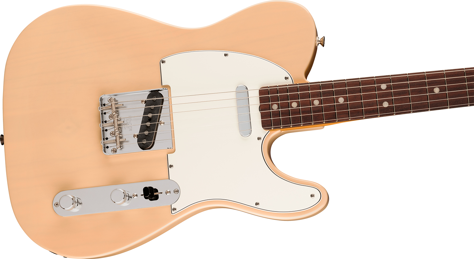 Fender Tele Mid 60s Vintera 3 Mex 2s Ht Mn - Vintage Blonde - Guitare Électrique Forme Tel - Variation 2