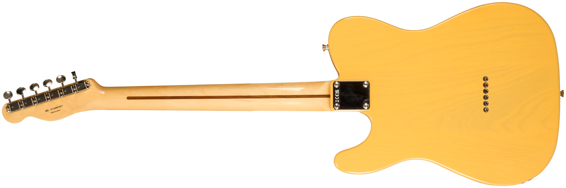 Fender Tele Nocaster 1951 Traditional Ii Jap 2s Ht Mn - Butterscotch Blonde - Guitare Électrique Forme Tel - Variation 3