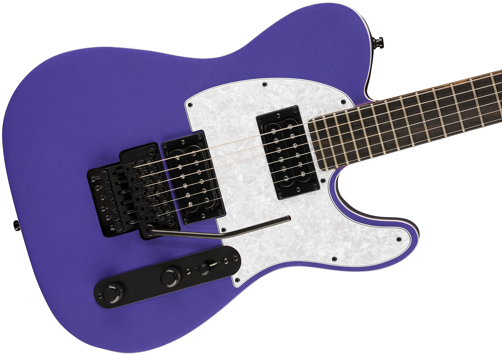 Fender Tele Player Fusion Hh Floyd Rose Ltd Mex 2h Fr Eb - Aura Metallic - Guitare Électrique Forme Tel - Variation 2