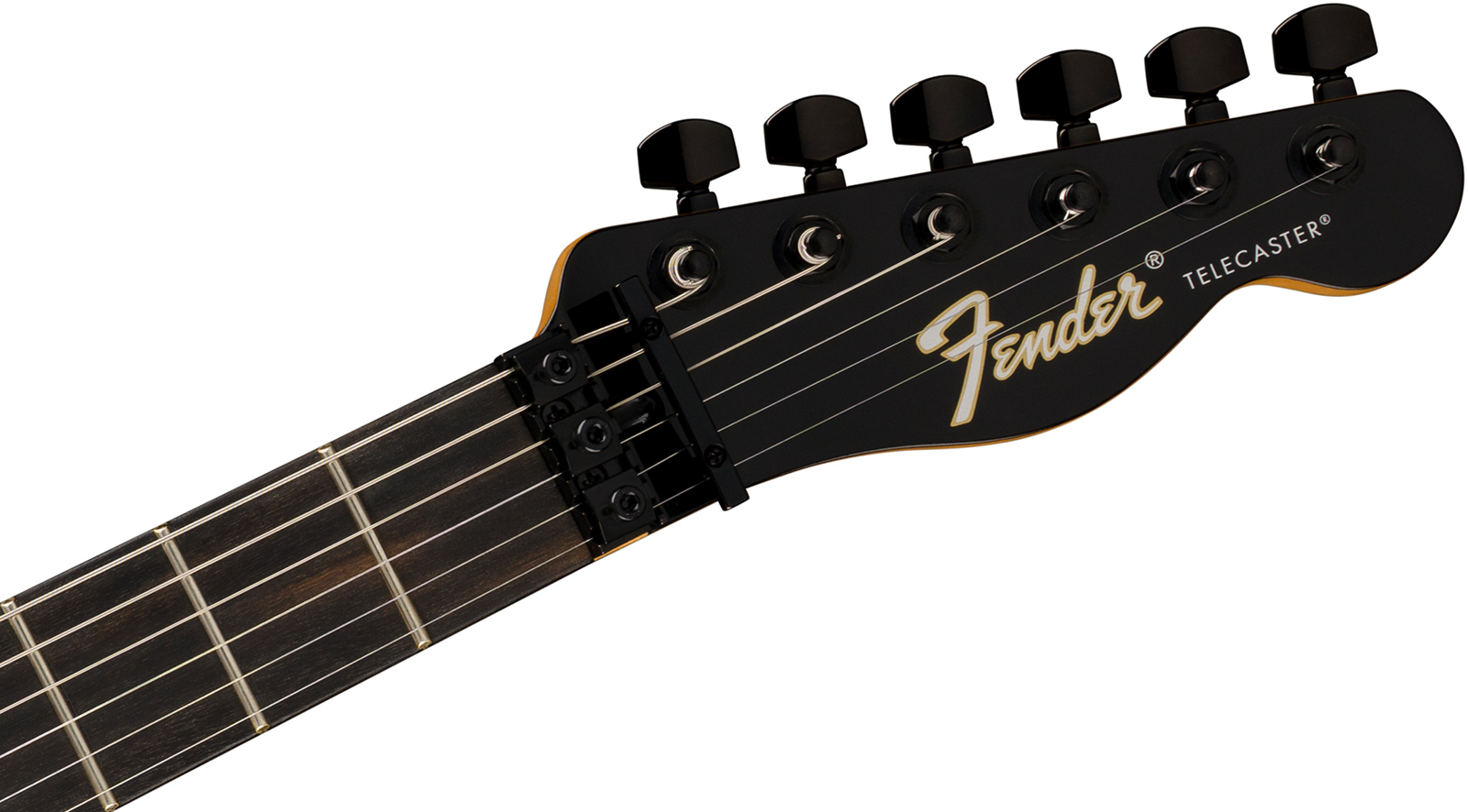 Fender Tele Player Fusion Hh Floyd Rose Ltd Mex 2h Fr Eb - Black - Guitare Électrique Forme Tel - Variation 3