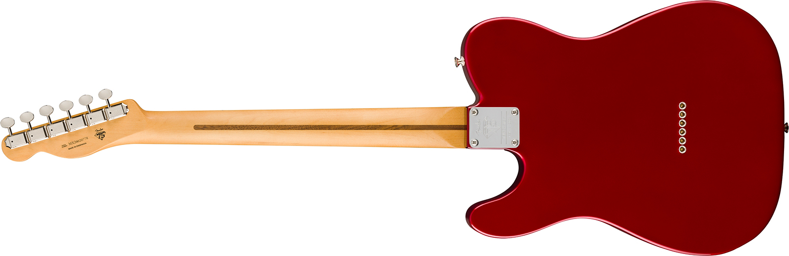 Fender Tele Player Ii 75th Anniversary Mex Ht 2s Mn - Candy Apple Red - Guitare Électrique Forme Tel - Variation 1