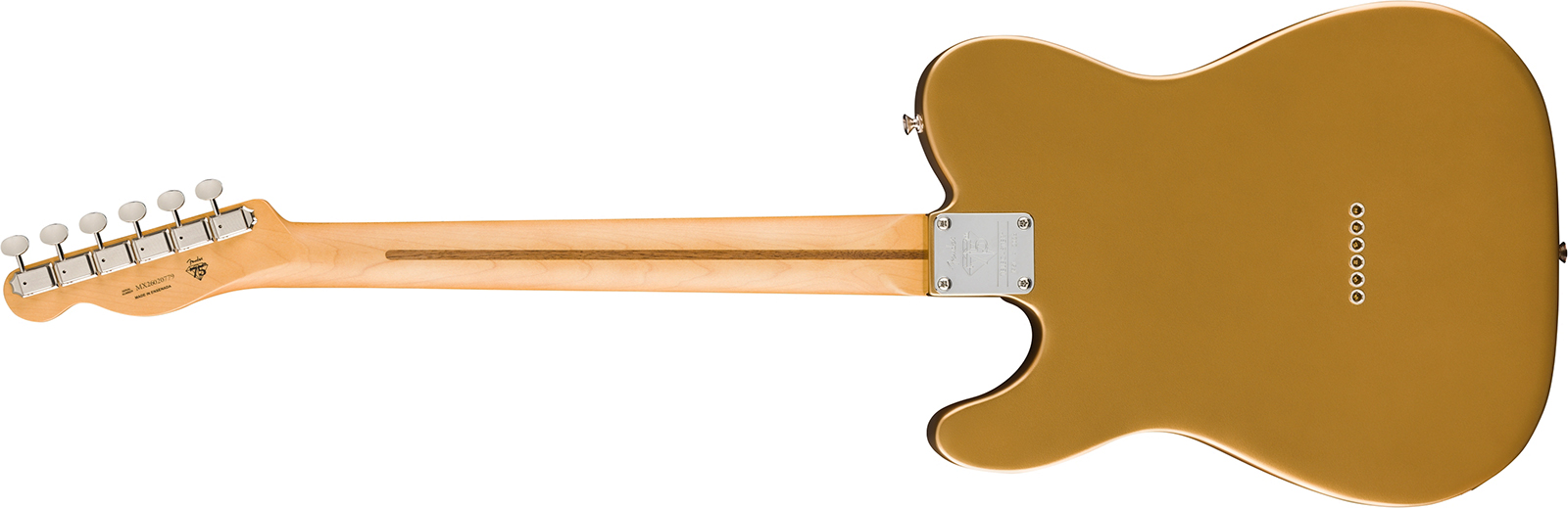 Fender Tele Player Ii 75th Anniversary Mex Ht 2s Mn - Aztec Gold - Guitare Électrique Forme Tel - Variation 1