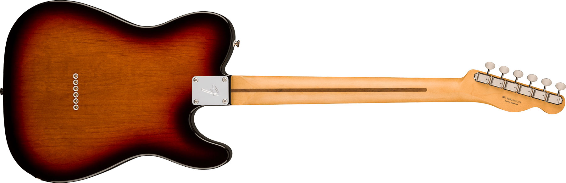 Fender Tele Player Ii Lh Mex Aulne Gaucher 2s Ht Mn - 3-color Sunburst - Guitare Électrique Forme Tel - Variation 1