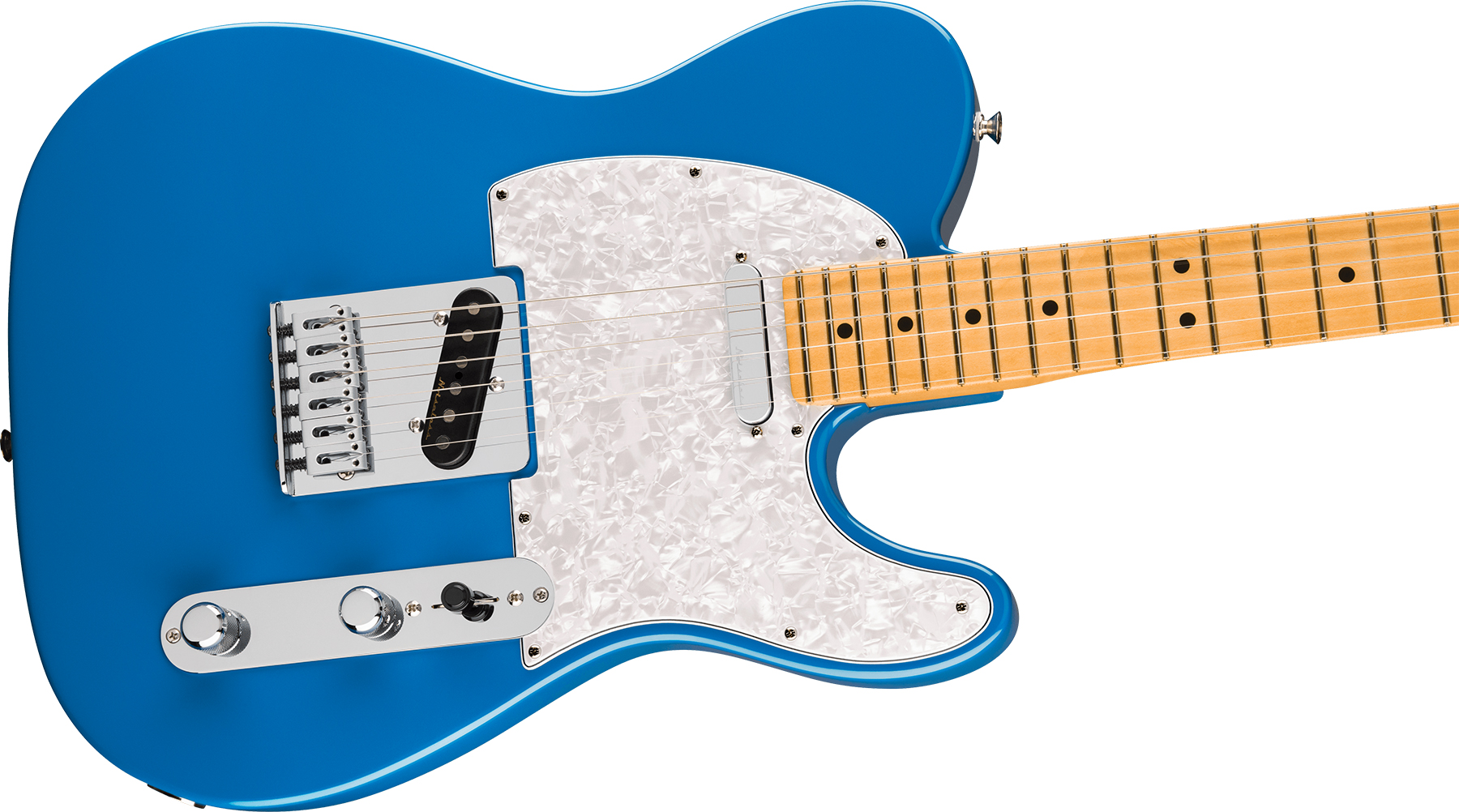 Fender Tele Player Ii Modified Mex 2s Ht Mn - Electric Blue - Guitare Électrique Forme Tel - Variation 2