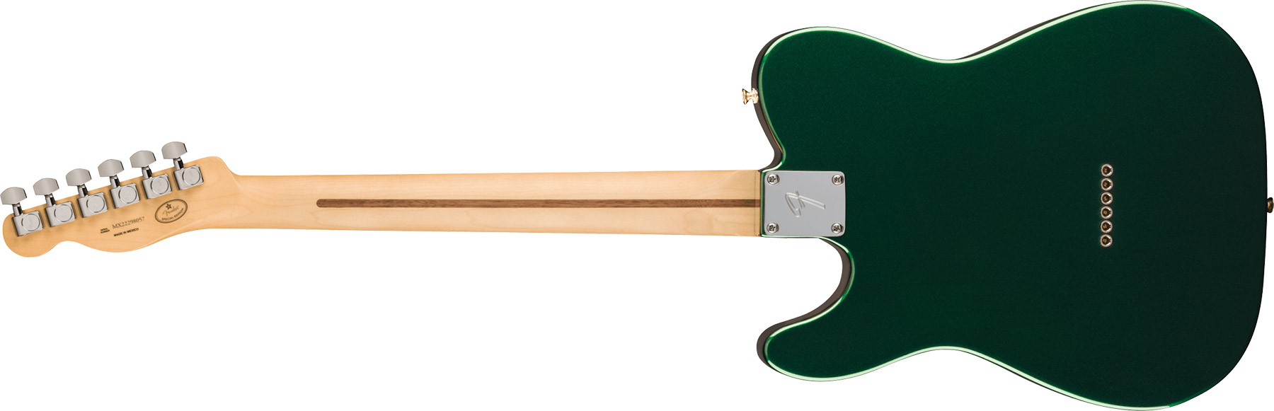 Fender Tele Player Ltd Mex 2s Seymour Duncan Mn - British Racing Green - Guitare Électrique Forme Tel - Variation 1