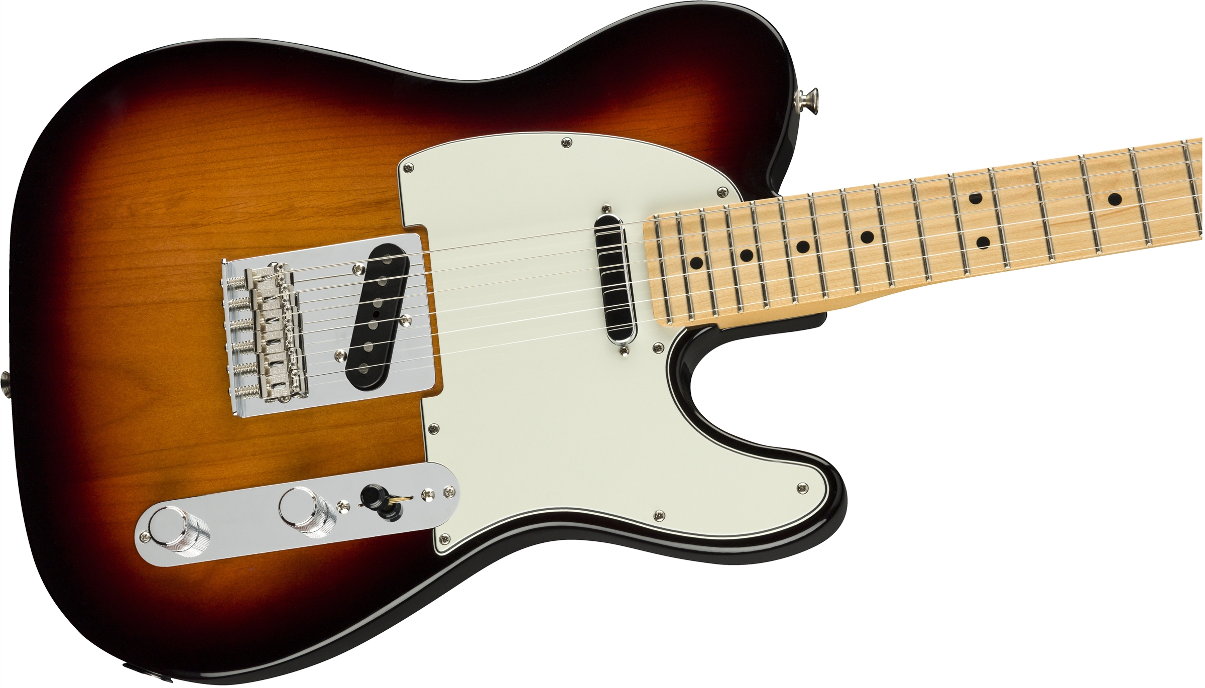 Fender Tele Player Mex Mn - 3-color Sunburst - Guitare Électrique Forme Tel - Variation 4