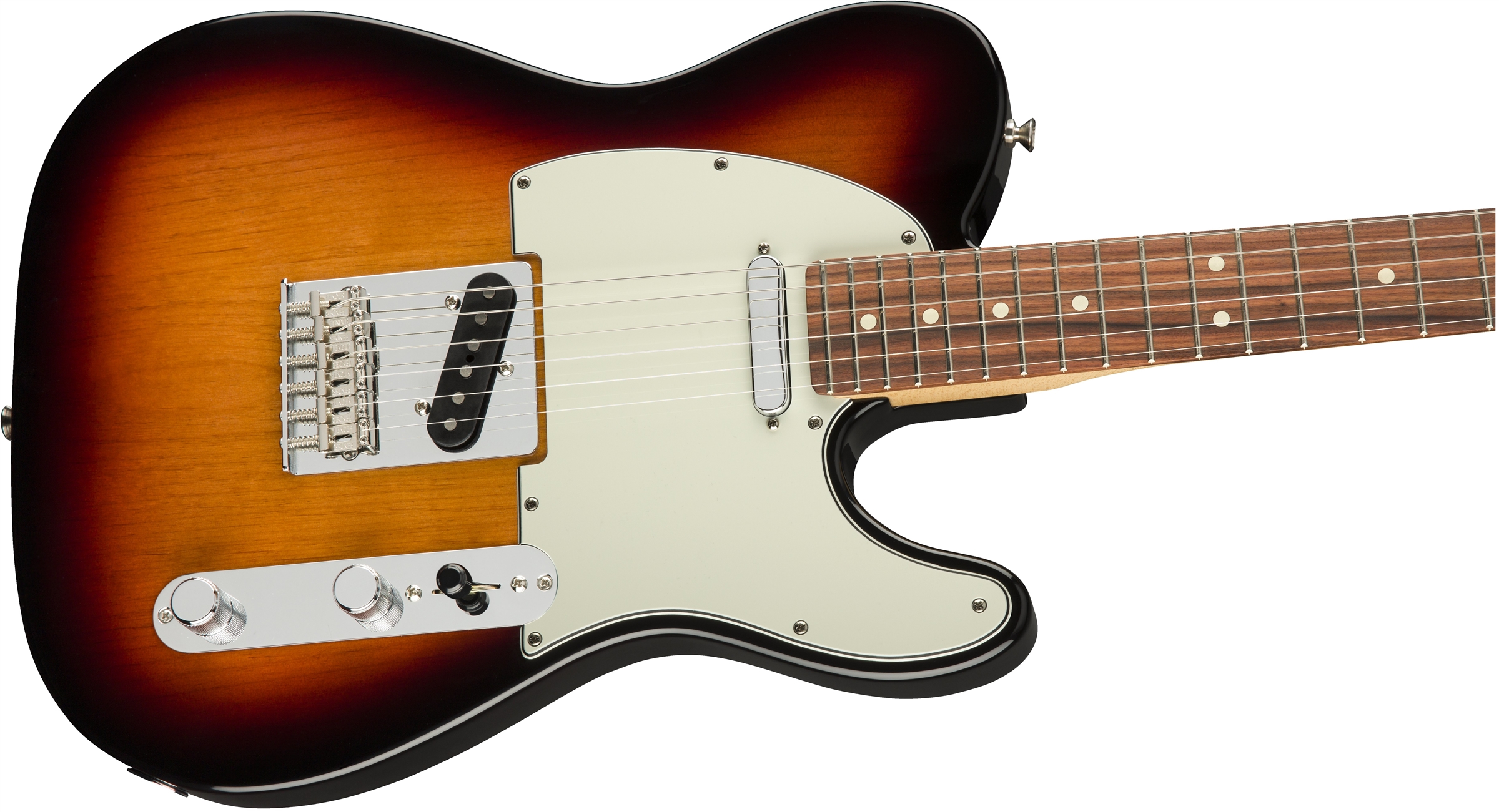 Fender Tele Player Mex Ss Pf - 3-color Sunburst - Guitare Électrique Forme Tel - Variation 3