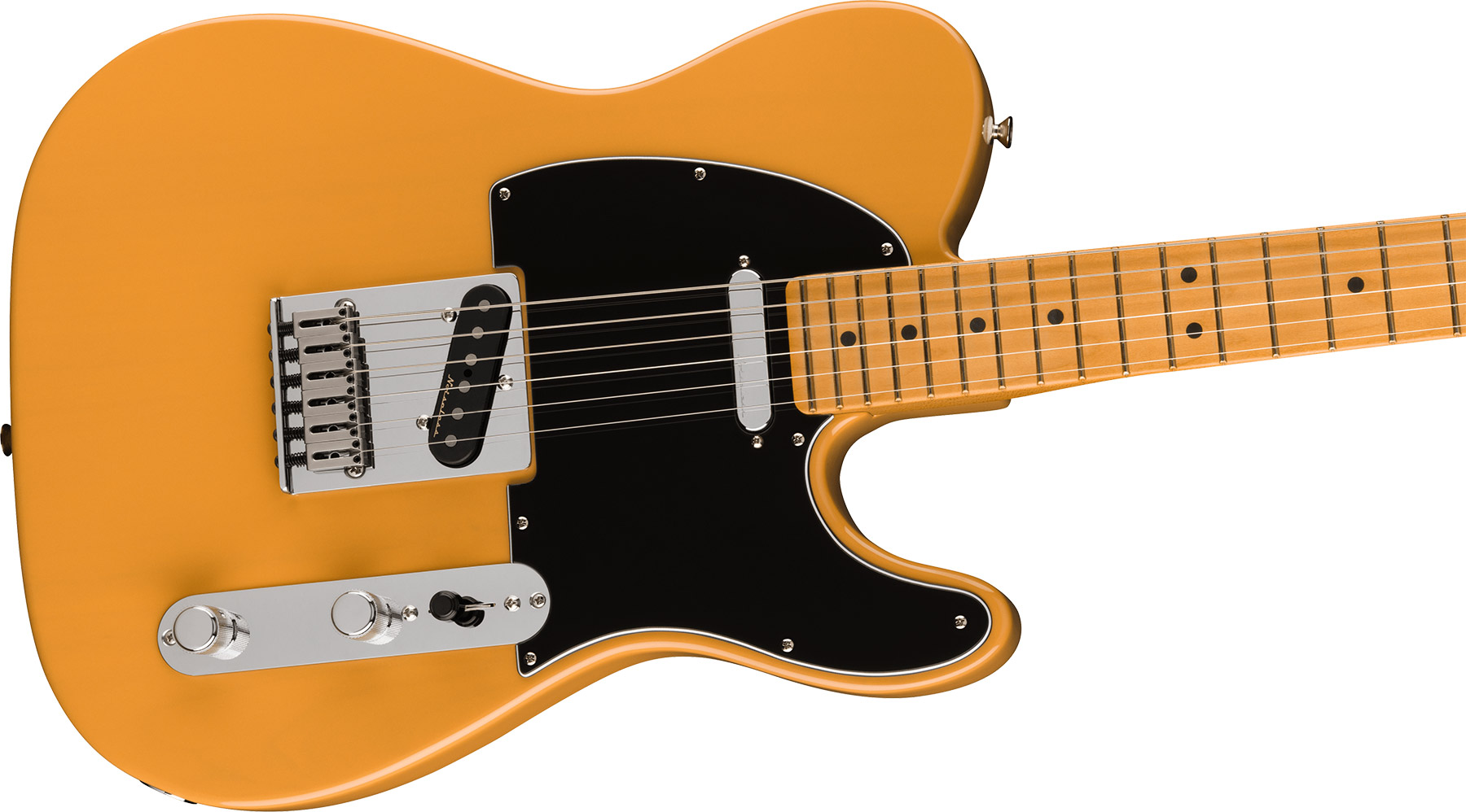 Fender Tele Player Plus Mex 2023 2s Ht Mn - Butterscotch Blonde - Guitare Électrique Forme Tel - Variation 2
