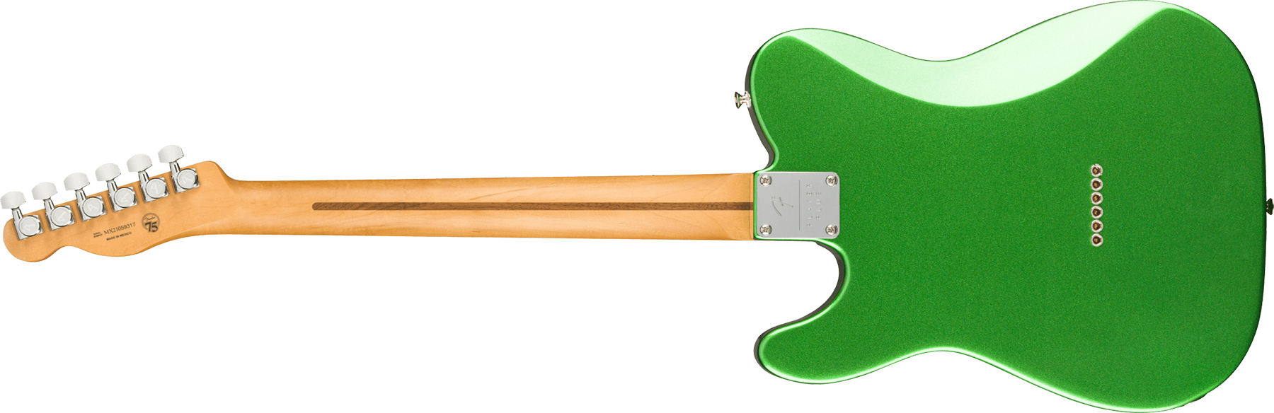 Fender Tele Player Plus Mex 2s Ht Mn - Cosmic Jade - Guitare Électrique Forme Tel - Variation 1