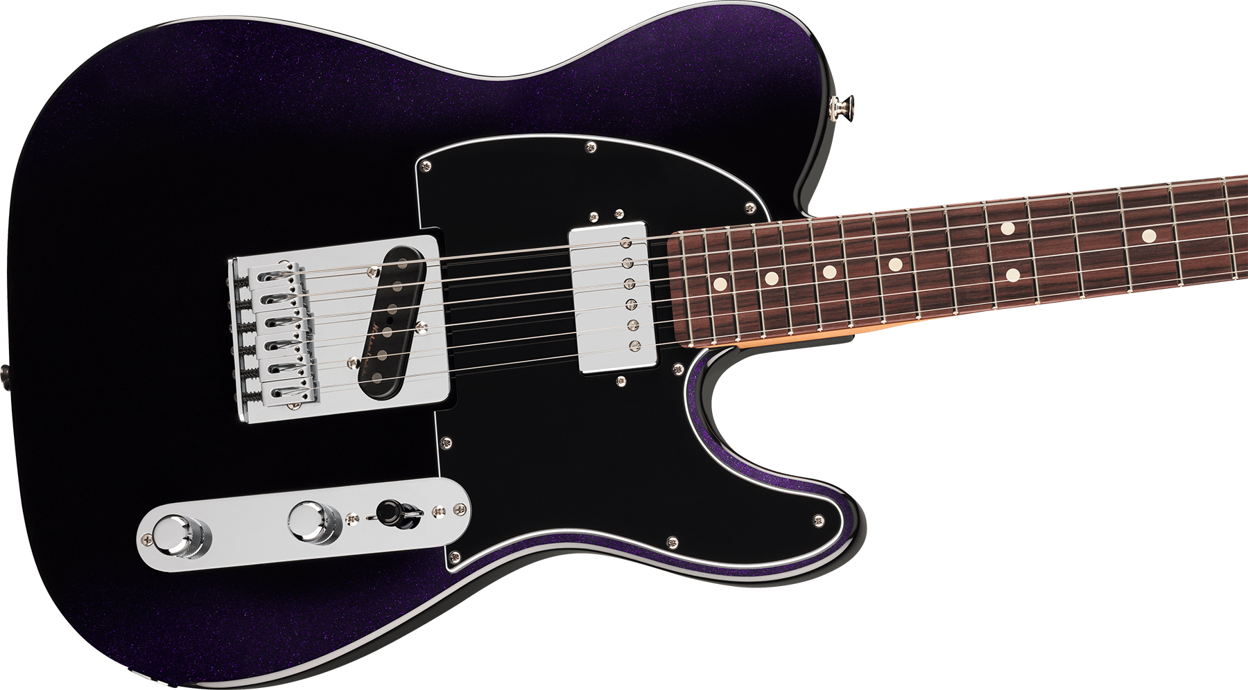 Fender Tele Sh Player Ii Modified Mex 2s Ht Rw - Dusk - Guitare Électrique Forme Tel - Variation 2