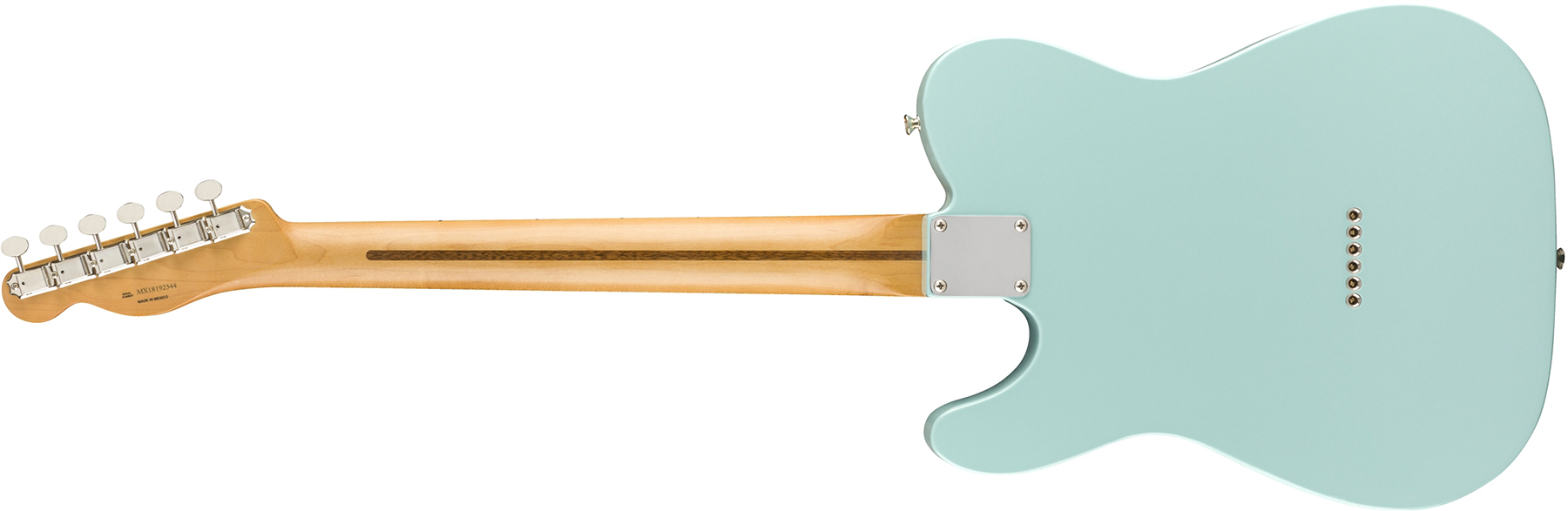 Fender Tele 50s Vintera Modified Mex Mn - Daphne Blue - Guitare Électrique Forme Tel - Variation 1