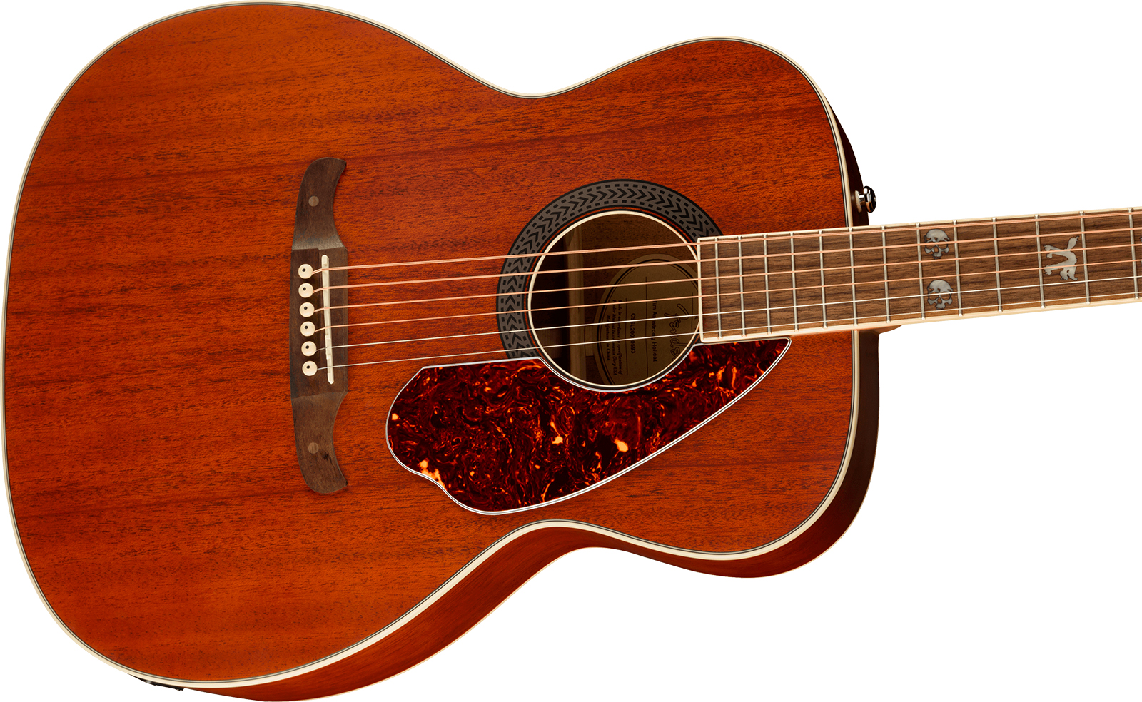 Fender Tim Armstrong Hellcat Concert Epicea Acajou Wal - Natural Satin - Guitare Folk - Variation 2