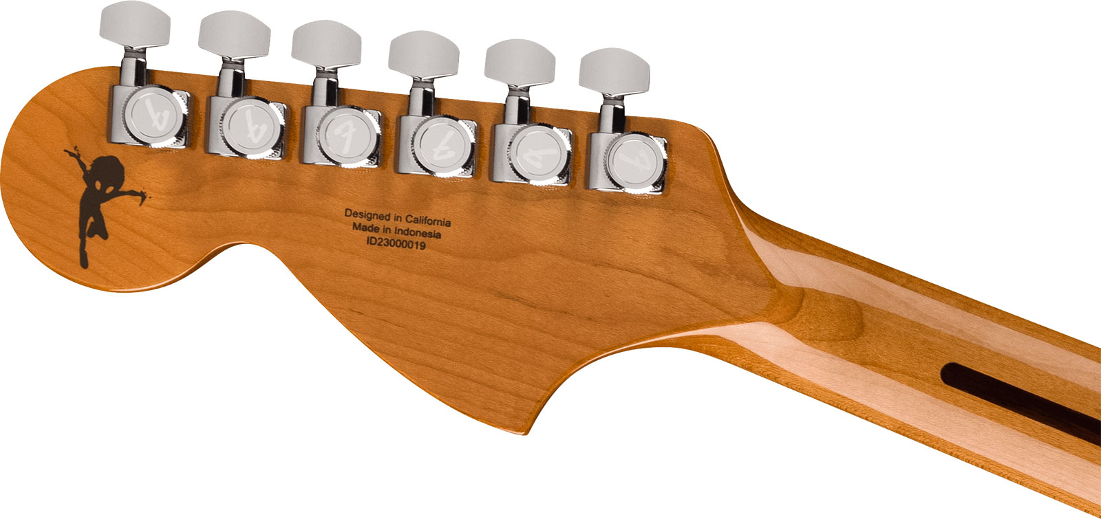 Fender Tom Delonge Starcaster 1h Seymour Duncan Ht Rw - Satin Surf Green - Guitare Électrique 1/2 Caisse - Variation 4