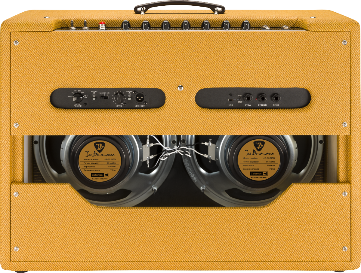 Fender Tone Master 59 Twin Joe Bonamassa Edition 1x12 60w - Ampli Guitare Électrique Combo - Variation 1