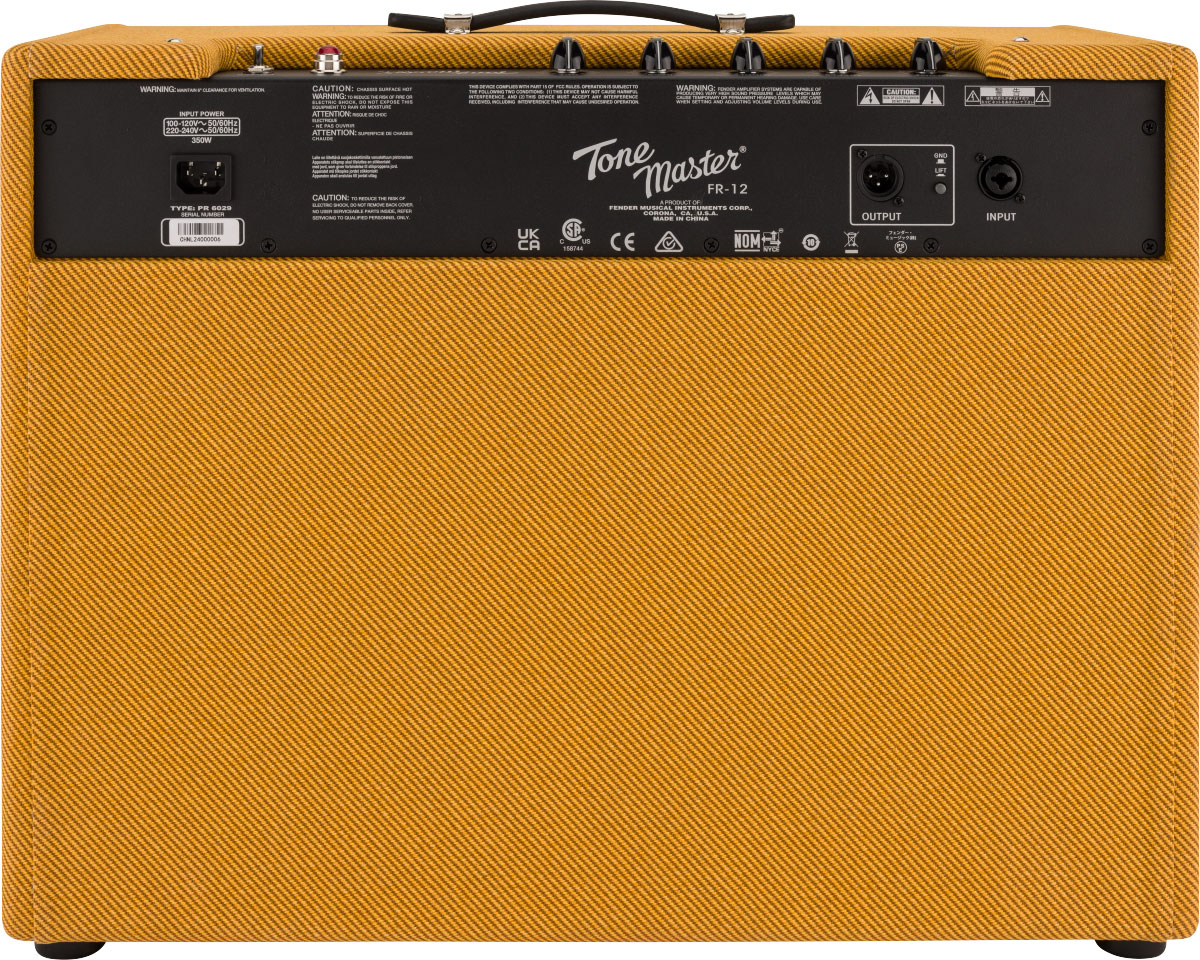 Fender Tone Master Fr12 Powered Speaker Cab 1x12 1000w Tweed - Ampli Guitare Électrique Combo - Variation 1