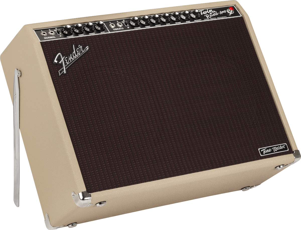 Fender Tone Master Twin Reverb 200w 2x12 Blonde - Ampli Guitare Électrique Combo - Variation 1