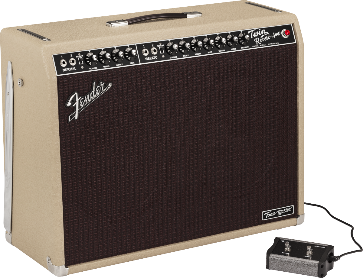Fender Tone Master Twin Reverb 200w 2x12 Blonde - Ampli Guitare Électrique Combo - Variation 3