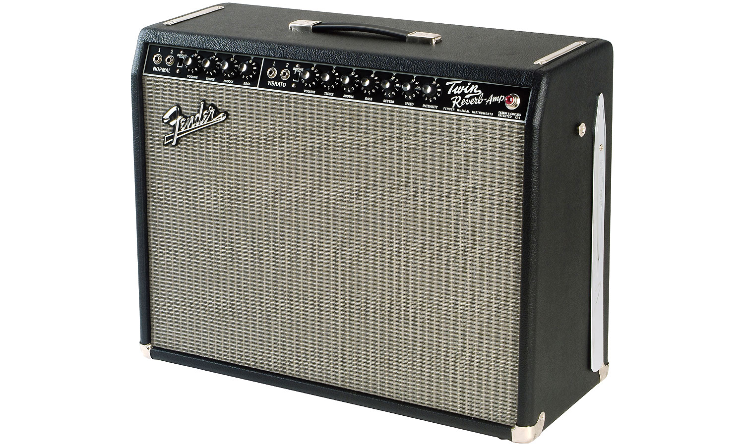 Fender '65 Twin Reverb - Black - Ampli Guitare Électrique Combo - Variation 1