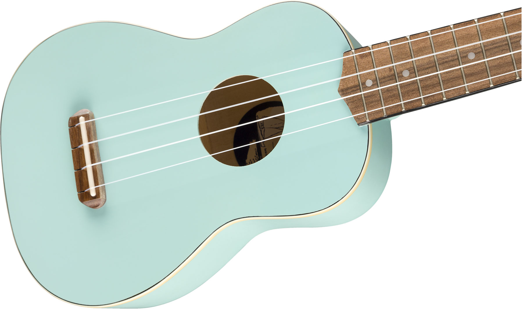 Fender Venice Soprano Uke California Coast Wal - Daphne Blue - UkulÉlÉ - Variation 2