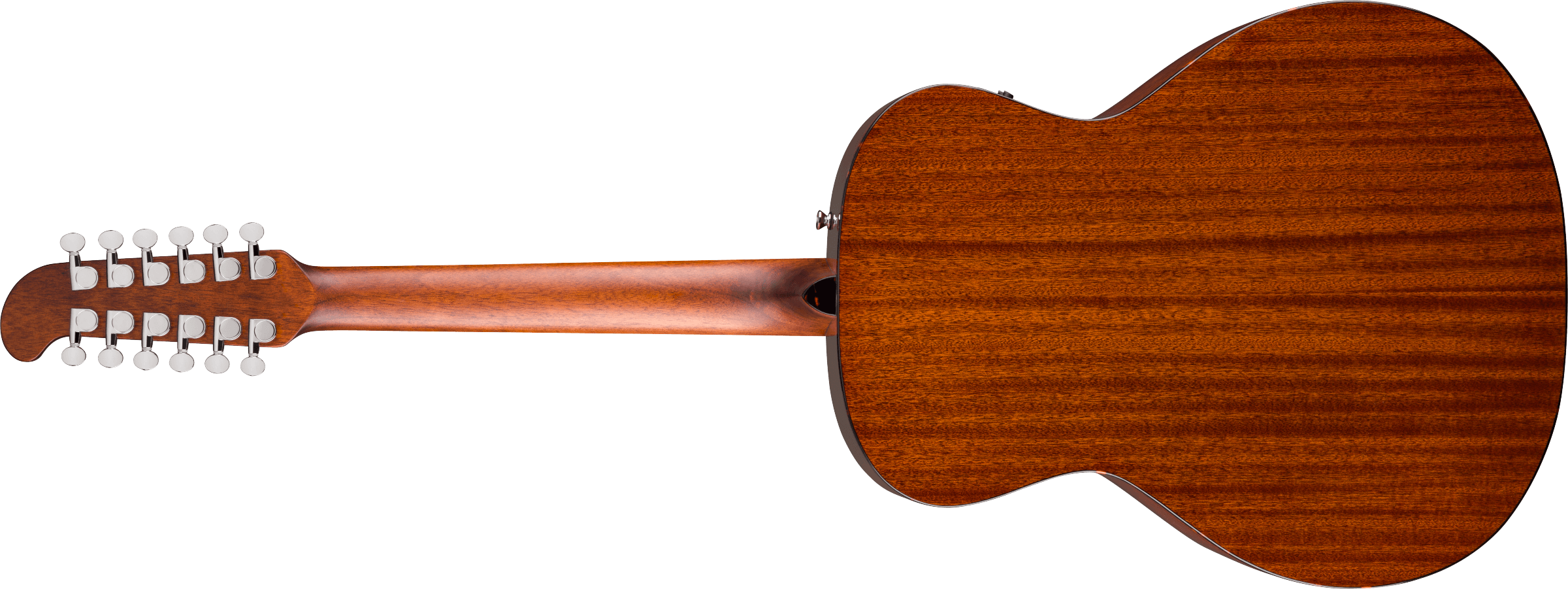 Fender Villager Deluxe E California Orchestra Om 12c Shsc Epicea Acajou Noy - Black - Guitare Folk - Variation 2