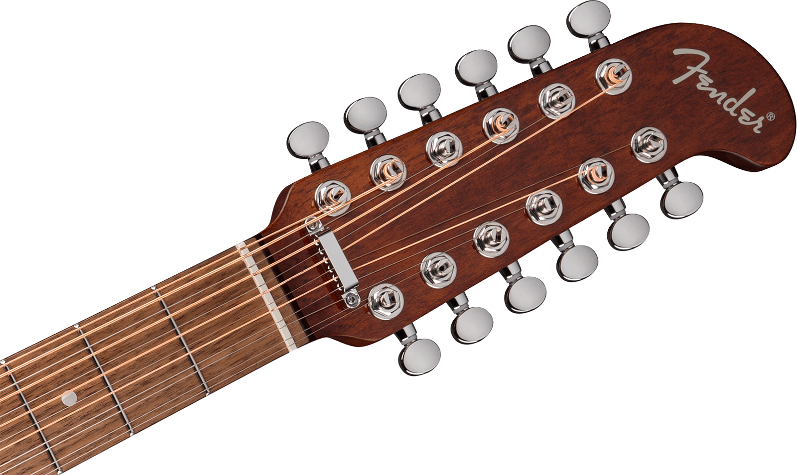 Fender Villager Deluxe E California Orchestra Om 12c Shsc Epicea Acajou Noy - Black - Guitare Folk - Variation 4