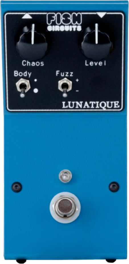 Fish Circuits Lunatique Fuzz Bleue - PÉdale Overdrive / Distortion / Fuzz - Main picture
