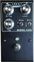 Pédale overdrive / distortion / fuzz Fish circuits MODEL ONE OVERDRIVE LTD BLACK