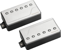 Micro guitare electrique Fishman                        Fluence Classic Humbucker set Brushed Stainless