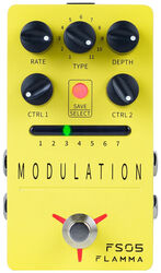 Pédale chorus / flanger / phaser / tremolo Flamma FS05 Modulation