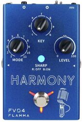 Pédale chorus / flanger / phaser / tremolo Flamma FV04 Harmony Vocal