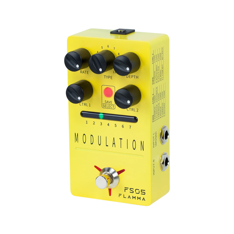 Flamma Fs05 Modulation - PÉdale Chorus / Flanger / Phaser / Tremolo - Variation 2
