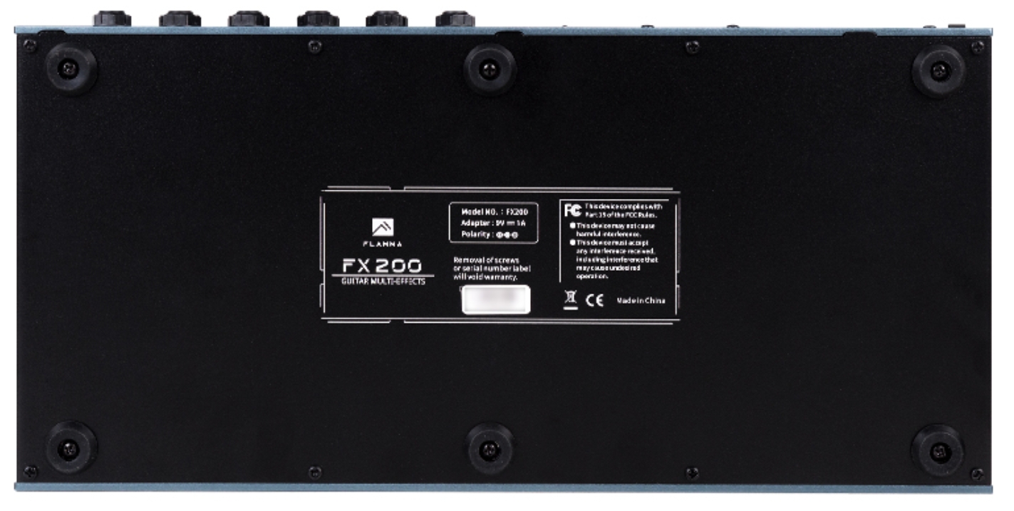 Flamma Fx200 Guitar Multi Effects Galaxy Blue - Multi Effet Guitare Électrique - Variation 5