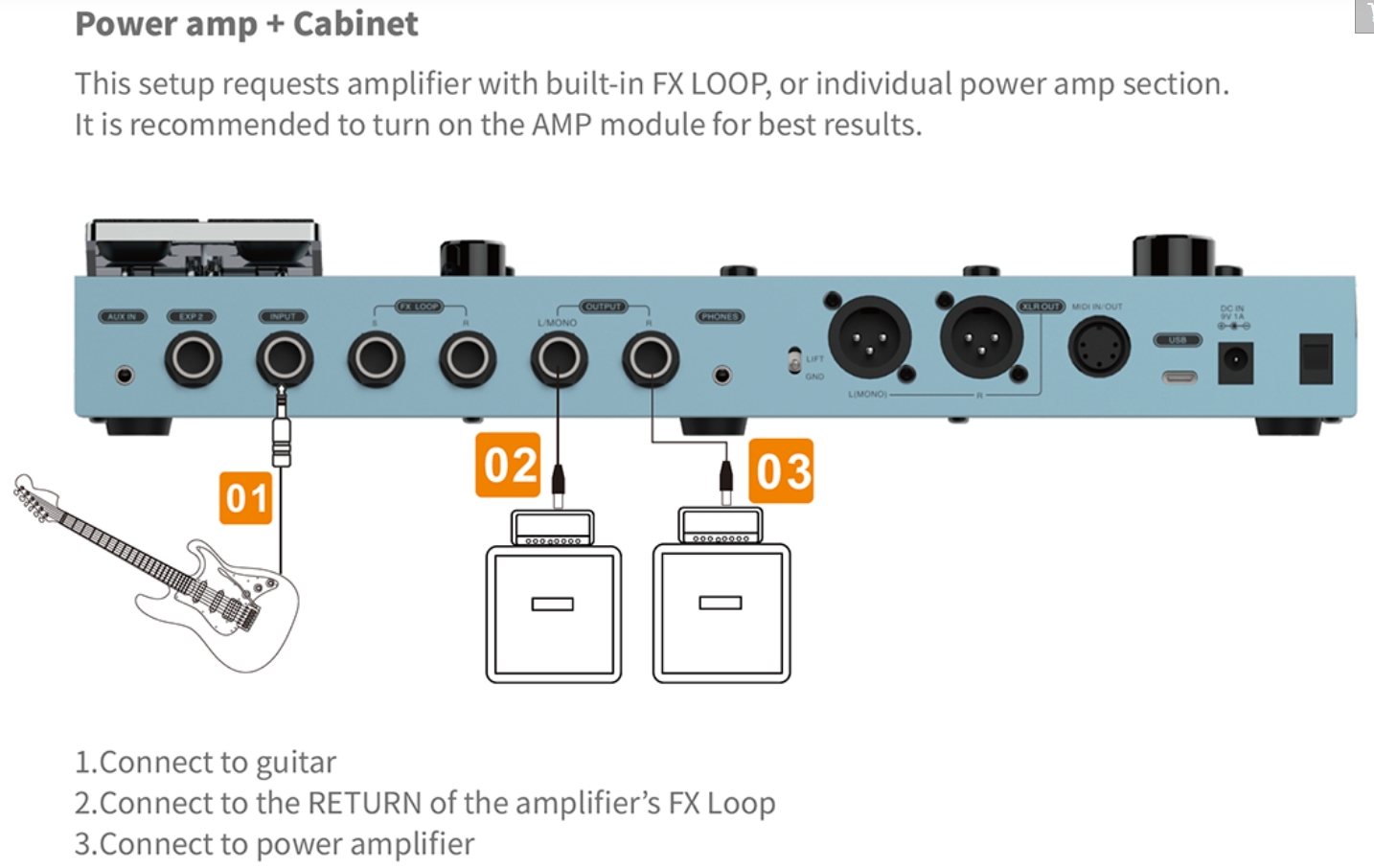 Flamma Fx200b (rechargeable Battery) Guitar Multi Effects Nebula Green - Multi Effet Guitare Électrique - Variation 6