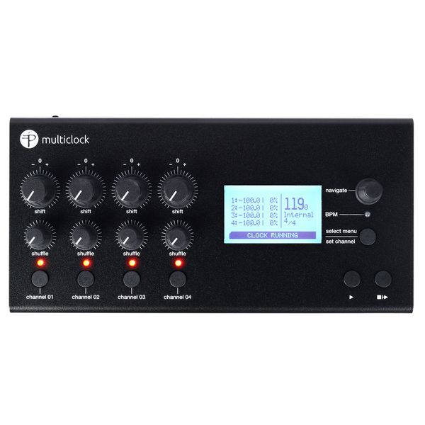 Contrôleur midi Floatingpoint ints multiclock MULTICLOCK