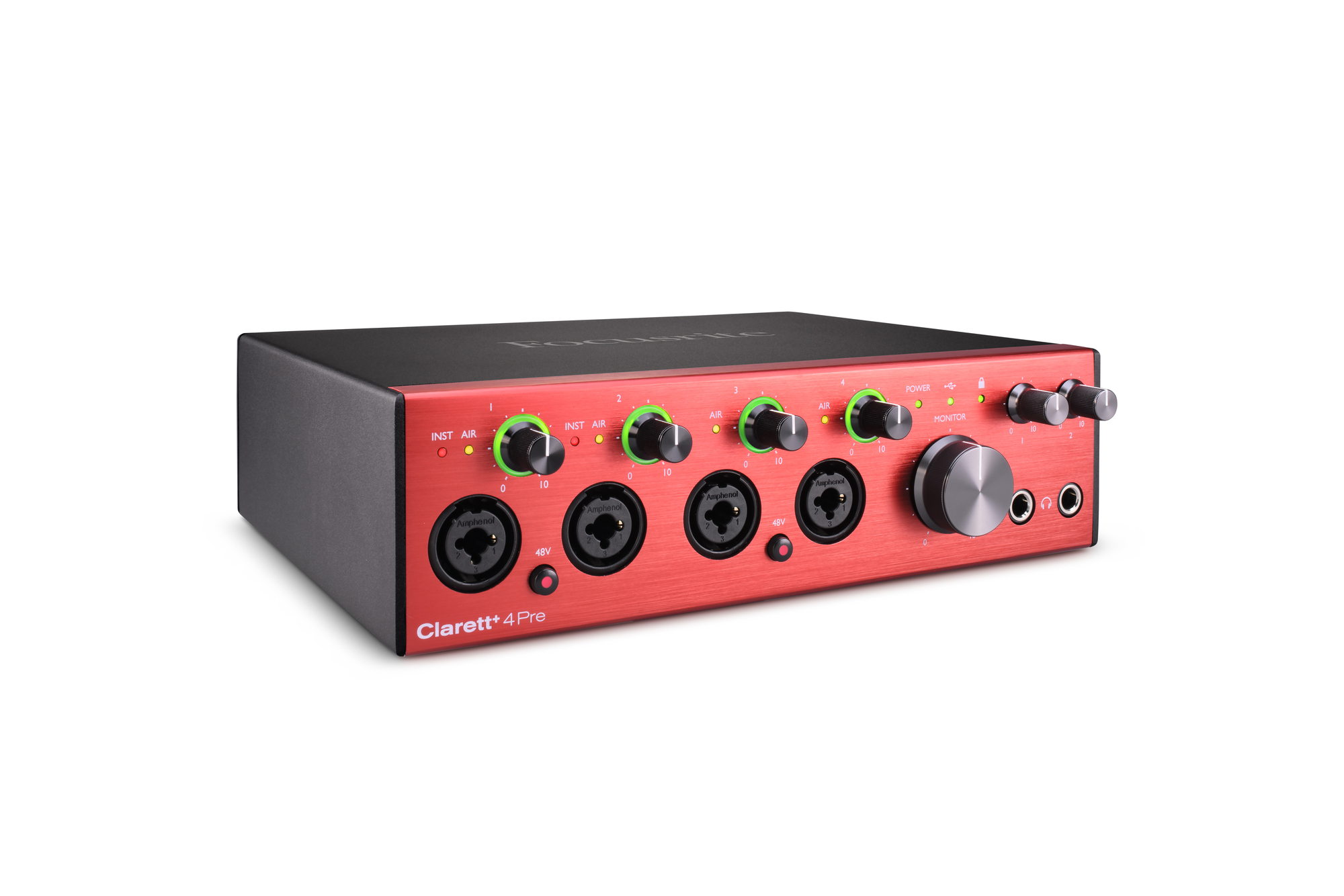 Focusrite Clarett + 4 Pre - Carte Son Usb - Variation 2