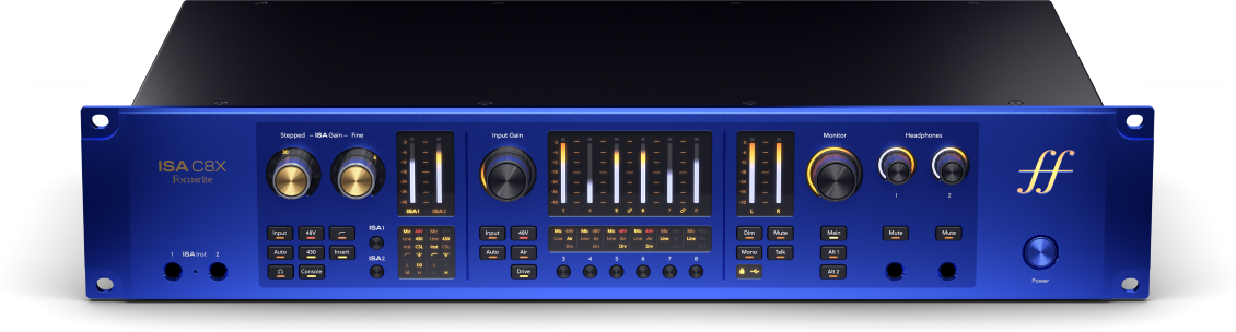 Focusrite Isa C8x - Carte Son Usb - Main picture