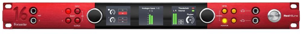 Carte son thunderbolt Focusrite Red 16 line