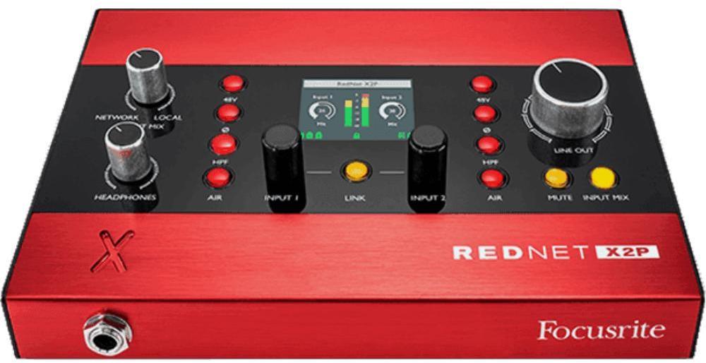 Autres formats (madi, dante, pci...) Focusrite REDNET - X2P