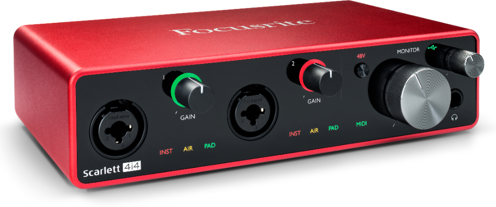 Focusrite Scarlett 4i4 G3 - Carte Son Usb - Main picture