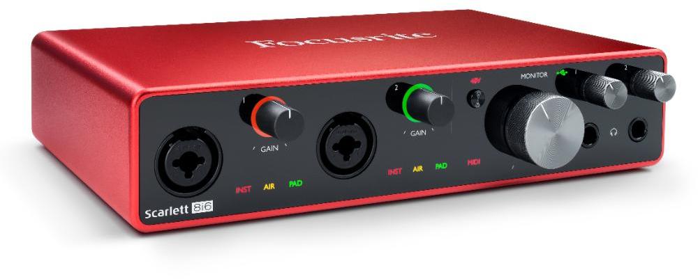 Carte son usb Focusrite Scarlett 8I6 G3