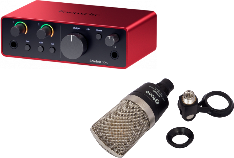 Focusrite Scarlett Solo G4  + (xs-studio) - Pack Home Studio - Main picture