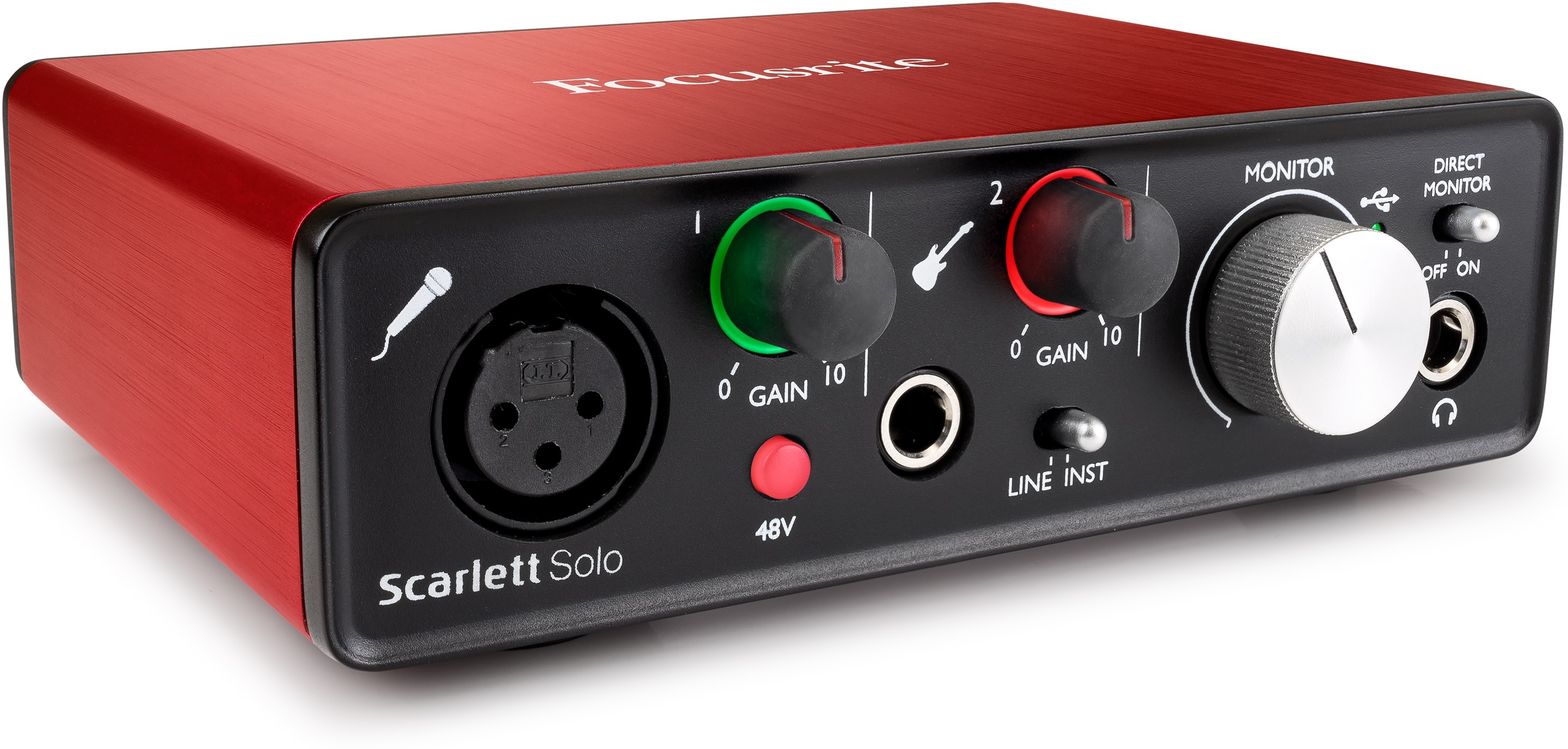 Focusrite Scarlett2 Solo - Carte Son Usb - Main picture