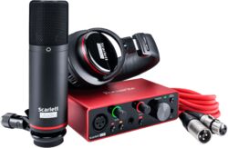 Pack home studio Focusrite Scarlett 3 Solo Studio