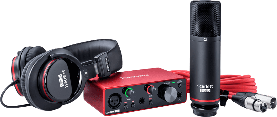 Focusrite Scarlett 3 Solo Studio - Pack Home Studio - Variation 1