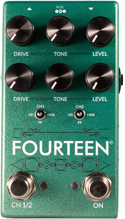 Fortin Amps Fourteen Dual Boost Overdrive - PÉdale Overdrive / Distortion / Fuzz - Main picture