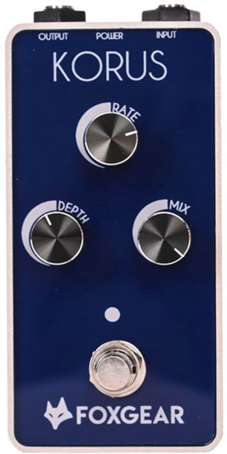 Foxgear Korus Chorus - PÉdale Chorus / Flanger / Phaser / Tremolo - Main picture